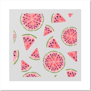 Watermelon Tropical Summer Posters and Art